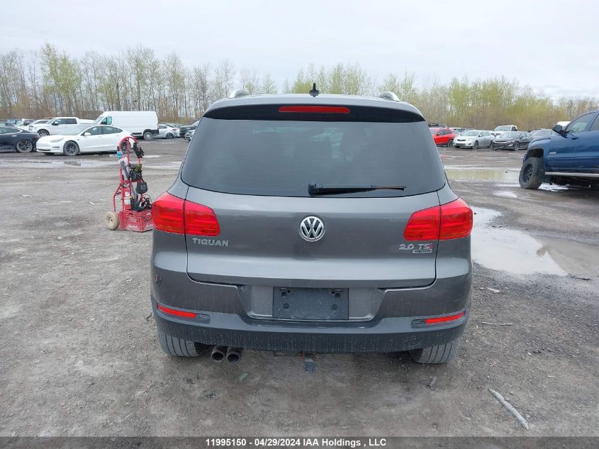 2014 Volkswagen Tiguan VIN: WVGJV3AX5EW534274 Lot: 11995150