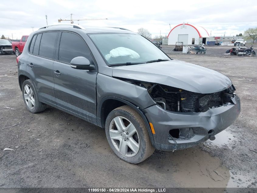 2014 Volkswagen Tiguan VIN: WVGJV3AX5EW534274 Lot: 11995150