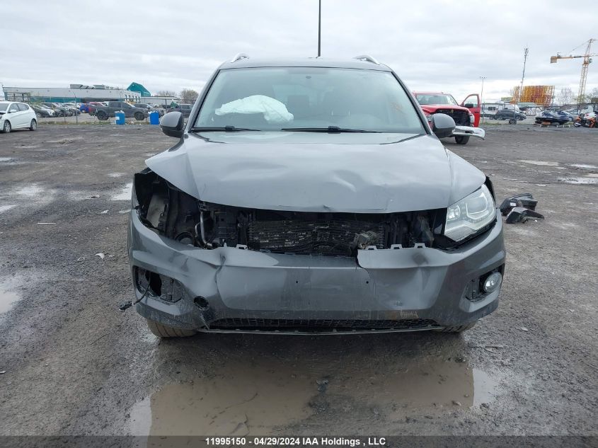 2014 Volkswagen Tiguan VIN: WVGJV3AX5EW534274 Lot: 11995150