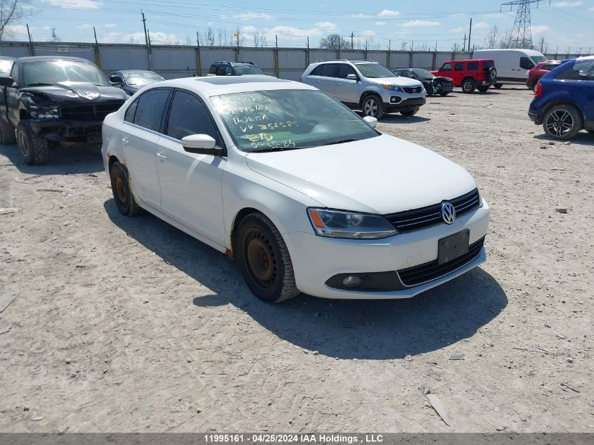 2011 Volkswagen Jetta Sel VIN: 3VWLX7AJ6BM352585 Lot: 11995161