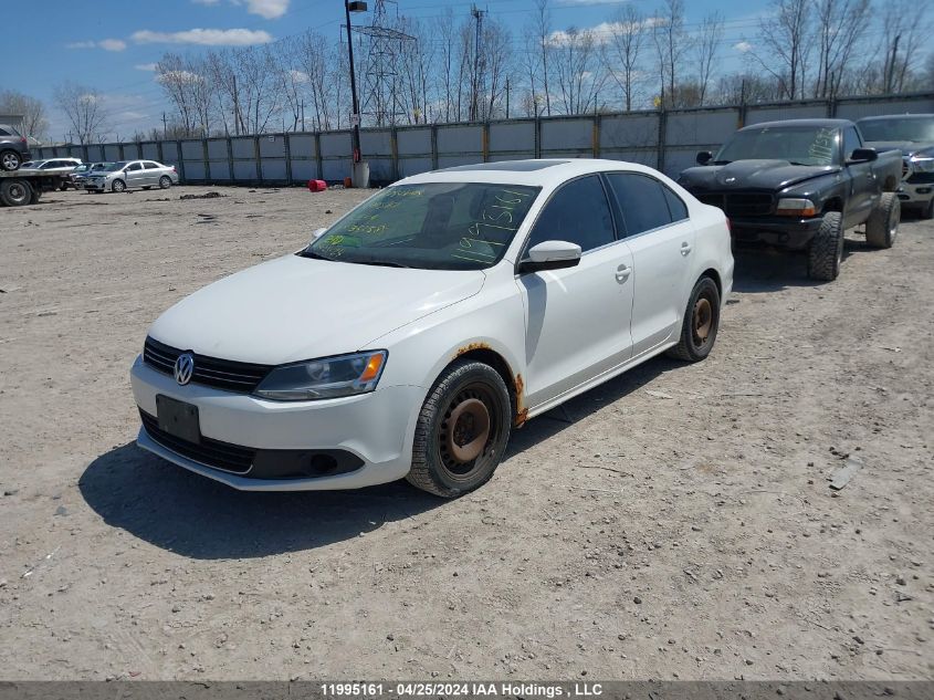 2011 Volkswagen Jetta Sel VIN: 3VWLX7AJ6BM352585 Lot: 11995161