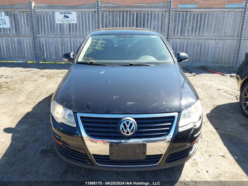 2007 Volkswagen Passat 2.0T VIN: WVWAK93C67P003964 Lot: 11995170