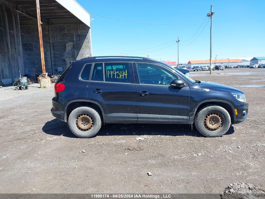 2013 Volkswagen Tiguan VIN: WVGJV7AX6DW558105 Lot: 11995174