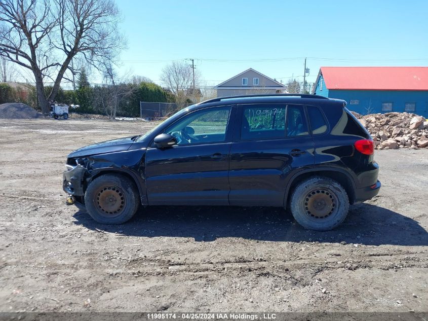 2013 Volkswagen Tiguan VIN: WVGJV7AX6DW558105 Lot: 11995174