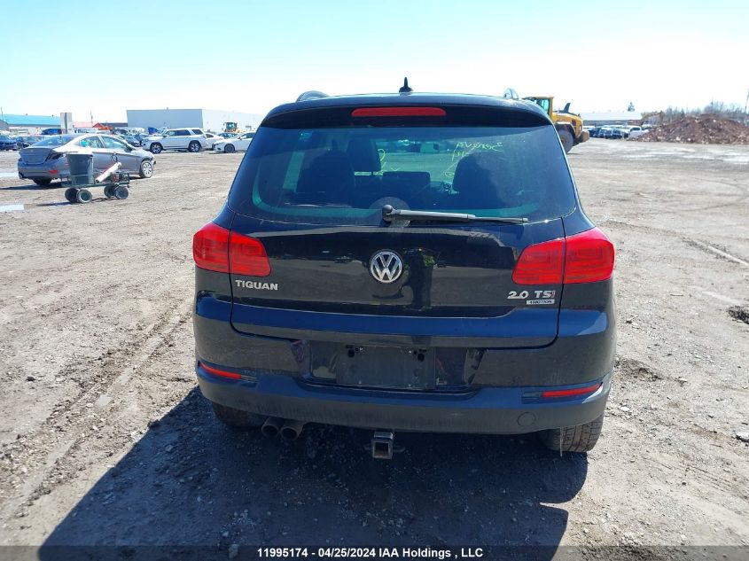 2013 Volkswagen Tiguan VIN: WVGJV7AX6DW558105 Lot: 11995174