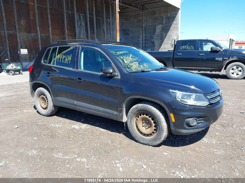 2013 Volkswagen Tiguan VIN: WVGJV7AX6DW558105 Lot: 11995174