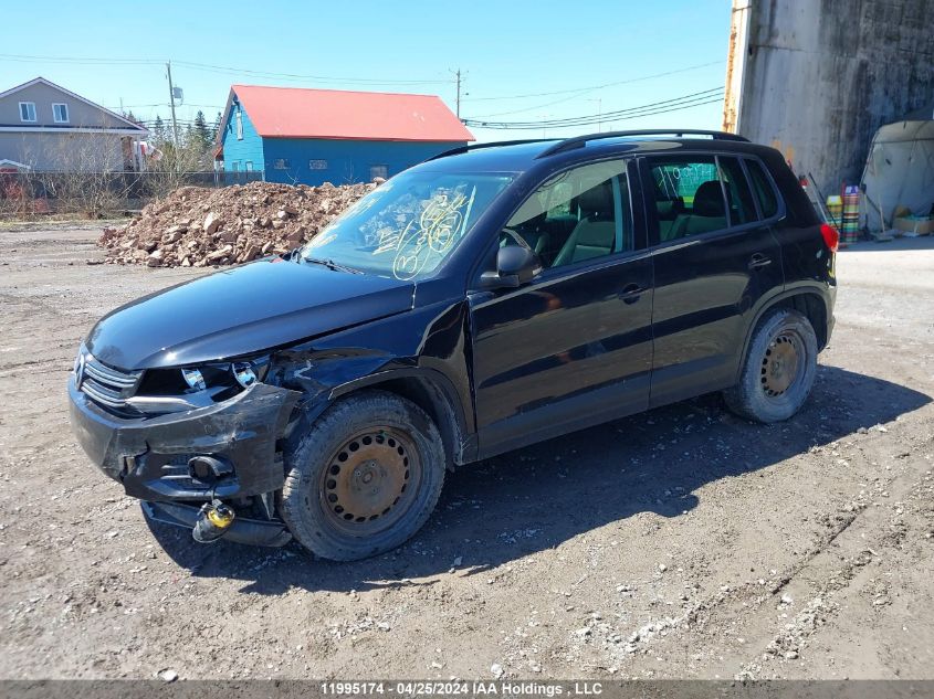 2013 Volkswagen Tiguan VIN: WVGJV7AX6DW558105 Lot: 11995174