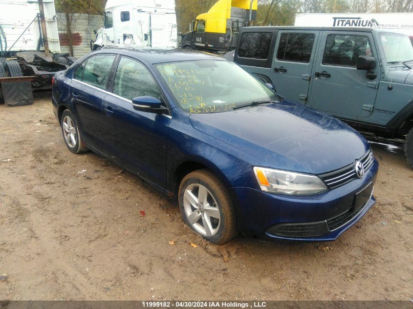 2011 Volkswagen Jetta 2.5 VIN: 3VWDX7AJXBM008472 Lot: 11995182