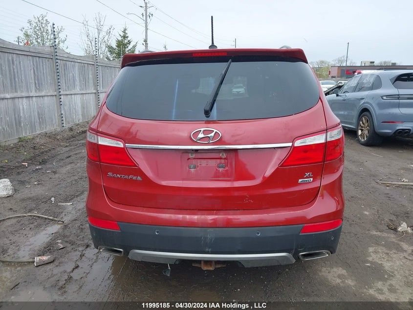 2016 Hyundai Santa Fe Xl VIN: KM8SNDHF4GU137273 Lot: 11995185