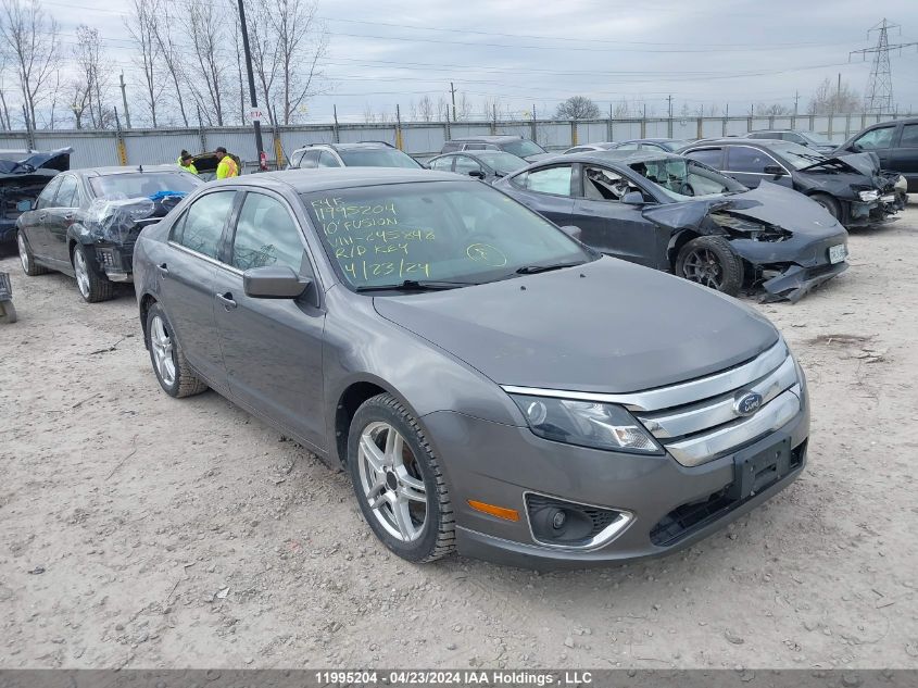 2010 Ford Fusion VIN: 3FAHP0JA4AR245848 Lot: 11995204