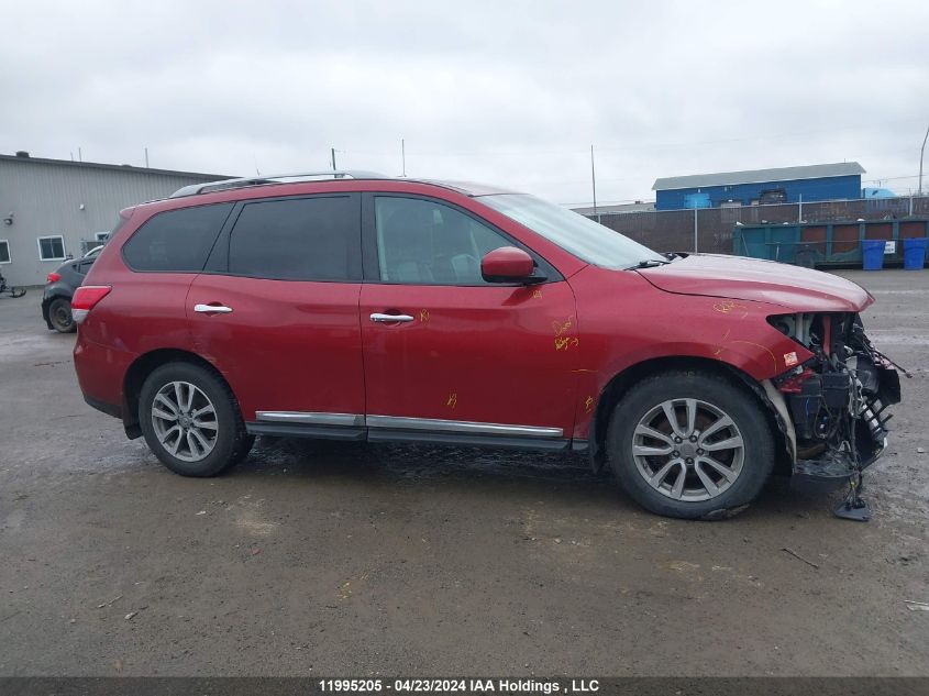 2016 Nissan Pathfinder S/Sv/Sl/Platinum VIN: 5N1AR2MM1GC660734 Lot: 11995205