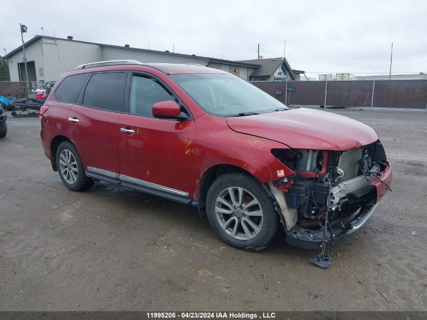 2016 Nissan Pathfinder S/Sv/Sl/Platinum VIN: 5N1AR2MM1GC660734 Lot: 11995205