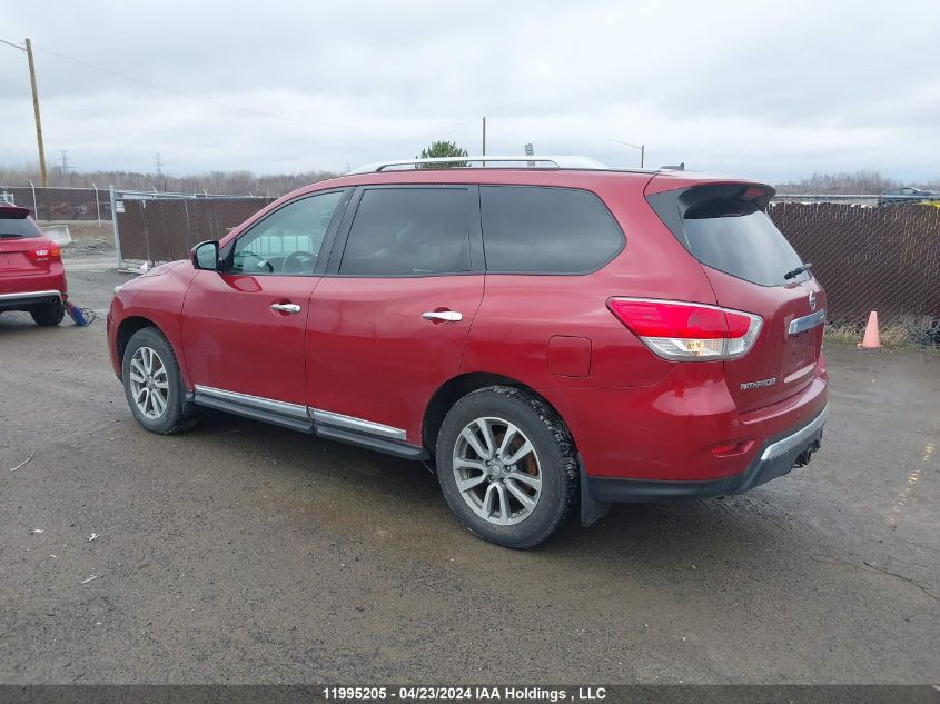 2016 Nissan Pathfinder S/Sv/Sl/Platinum VIN: 5N1AR2MM1GC660734 Lot: 11995205