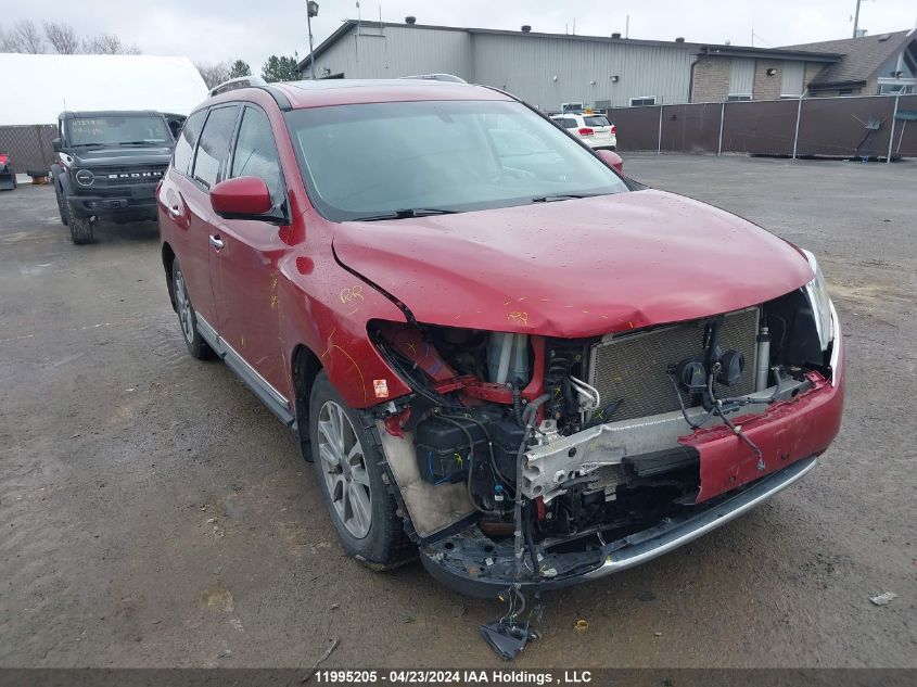 2016 Nissan Pathfinder S/Sv/Sl/Platinum VIN: 5N1AR2MM1GC660734 Lot: 11995205