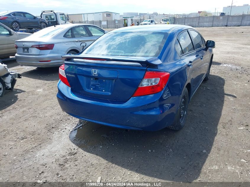 2012 Honda Civic Lx VIN: 2HGFB2F46CH016716 Lot: 11995209