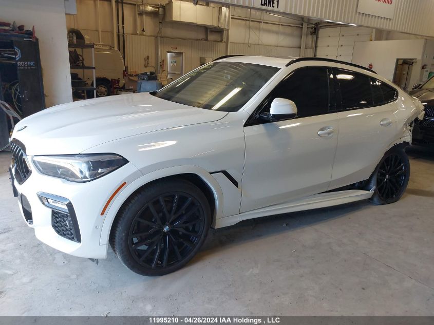 2021 BMW X6 xDrive40I VIN: 5UXCY6C03M9G78815 Lot: 11995210