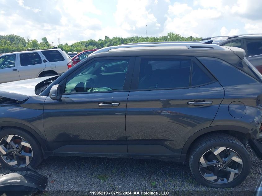 2021 Hyundai Venue Sel/Denim VIN: KMHRC8A32MU086704 Lot: 11995219