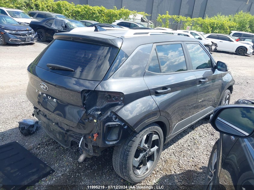 2021 Hyundai Venue Sel/Denim VIN: KMHRC8A32MU086704 Lot: 11995219