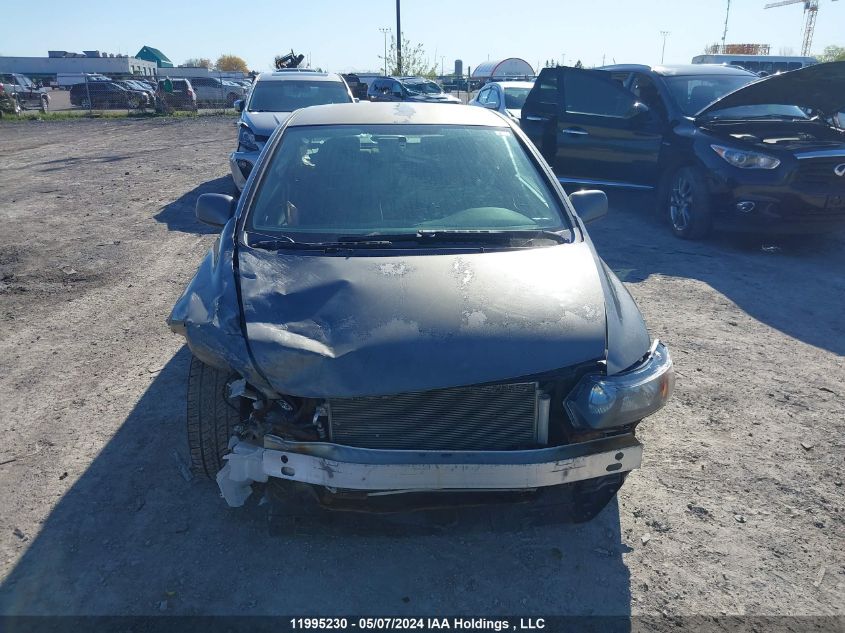 2008 Honda Civic Cpe VIN: 2HGFG12628H009675 Lot: 11995230