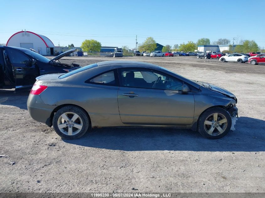 2008 Honda Civic Cpe VIN: 2HGFG12628H009675 Lot: 11995230