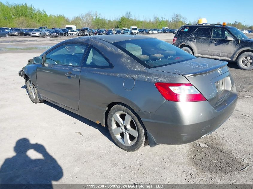 2008 Honda Civic Cpe VIN: 2HGFG12628H009675 Lot: 11995230