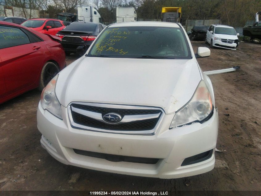 2012 Subaru Legacy 2.5I Premium VIN: 4S3BMGB64C3027809 Lot: 11995234