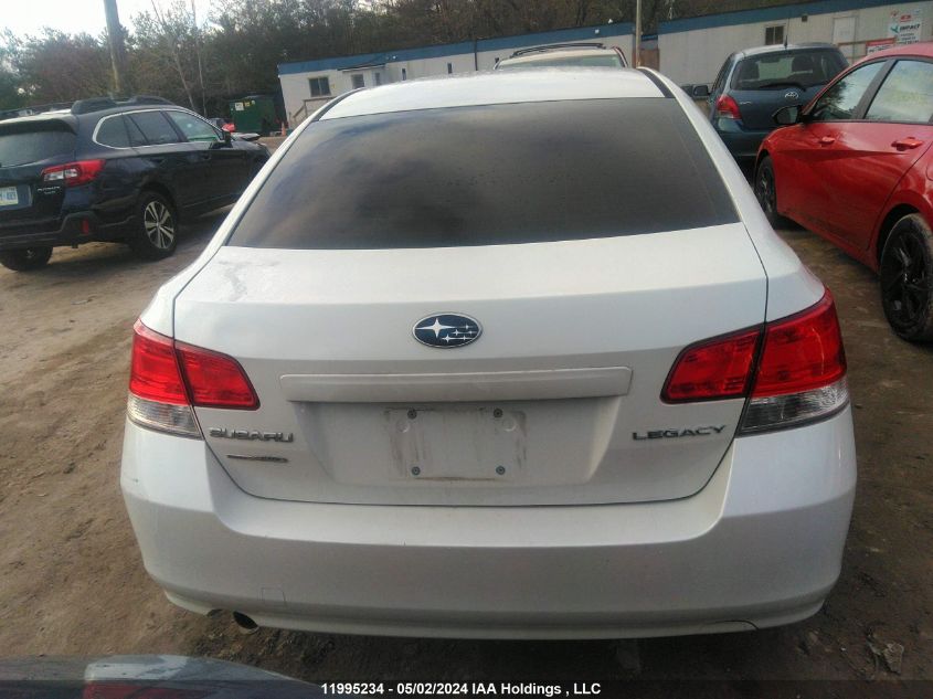 2012 Subaru Legacy 2.5I Premium VIN: 4S3BMGB64C3027809 Lot: 11995234