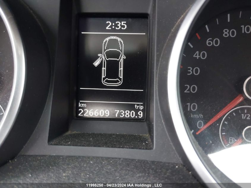 2011 Volkswagen Golf VIN: WVWDA9AJ1BW013897 Lot: 11995250