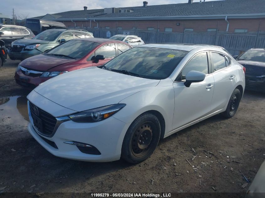 2018 Mazda 3 Touring VIN: 3MZBN1V75JM244194 Lot: 11995279