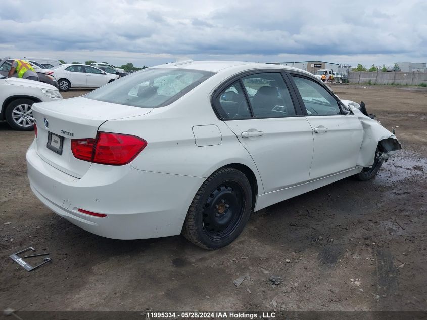 2014 BMW 3 Series VIN: WBA3C3C5XEK200096 Lot: 11995334