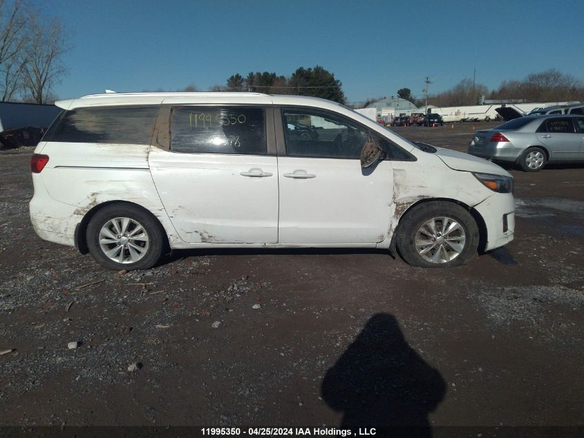 2016 Kia Sedona Lx VIN: KNDMB5C17G6208378 Lot: 11995350