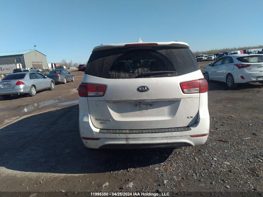 2016 Kia Sedona Lx VIN: KNDMB5C17G6208378 Lot: 11995350