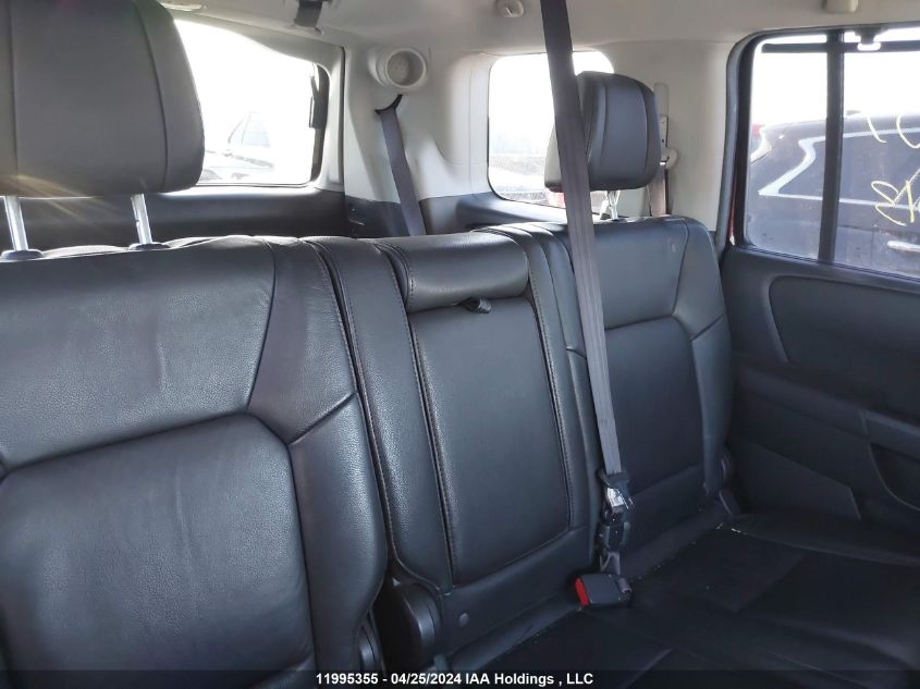 2013 Honda Pilot Touring VIN: 5FNYF4H93DB504013 Lot: 11995355