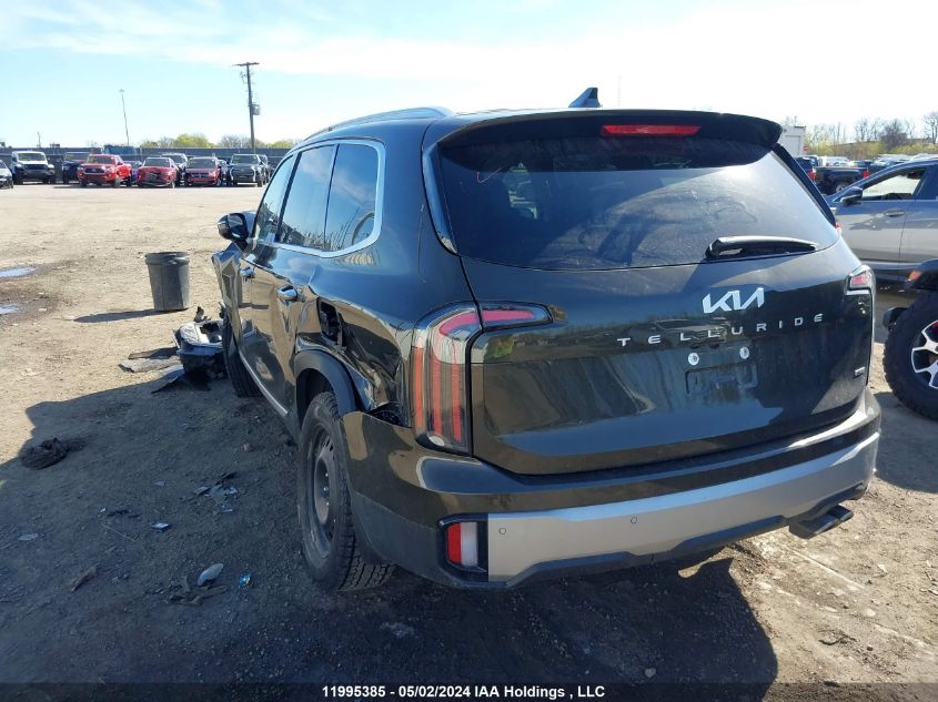 2023 Kia Telluride VIN: 5XYP5DGC0PG351504 Lot: 11995385