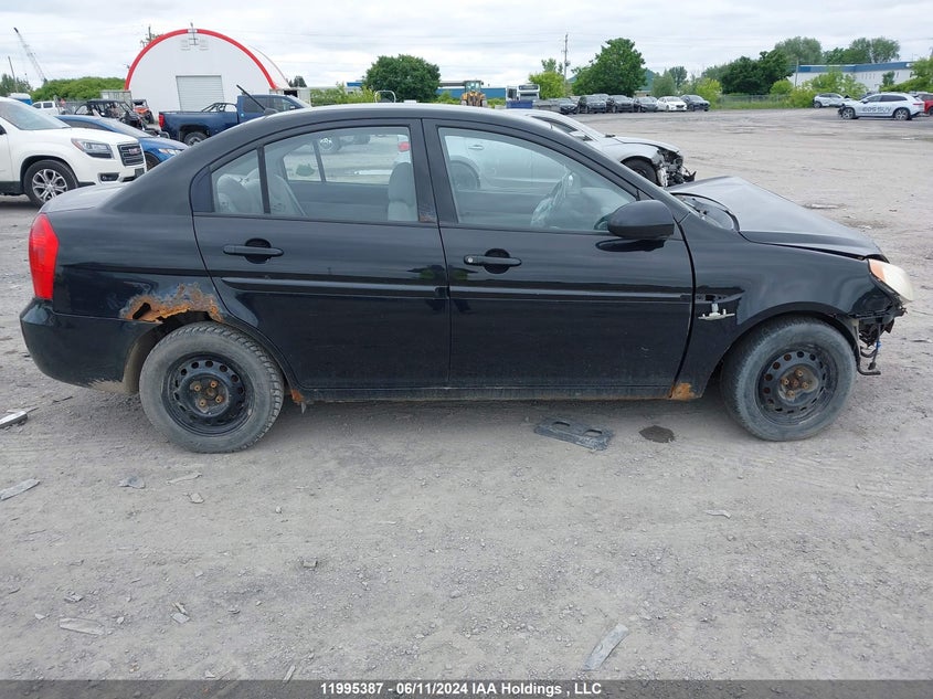 2007 Hyundai Accent VIN: KMHCN45C57U161094 Lot: 11995387