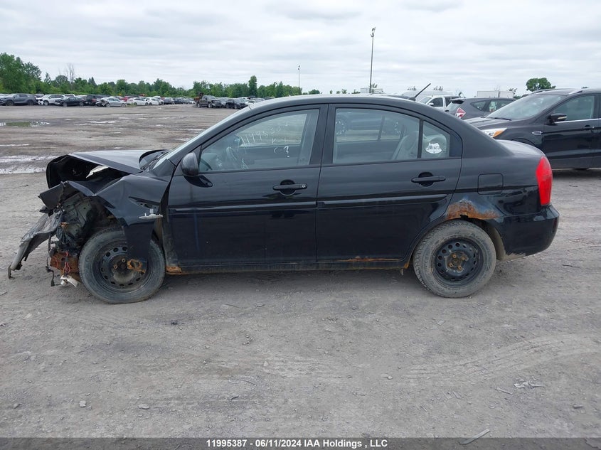 2007 Hyundai Accent VIN: KMHCN45C57U161094 Lot: 11995387