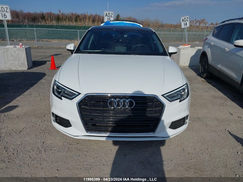 2018 Audi A3 VIN: WAUAUGFF9J1067427 Lot: 11995399