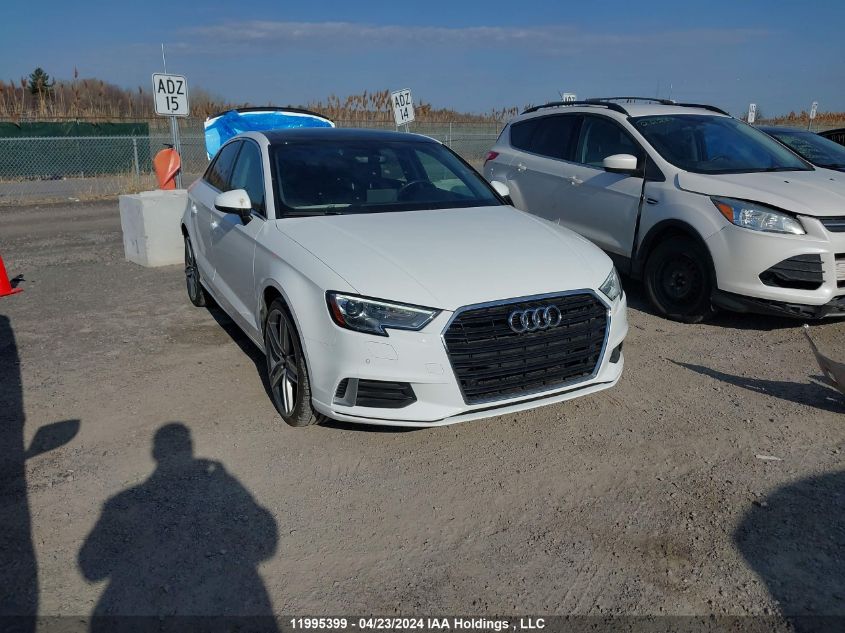 2018 Audi A3 VIN: WAUAUGFF9J1067427 Lot: 11995399