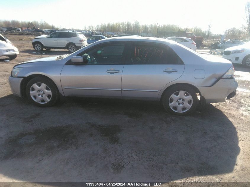 2007 Honda Accord Value VIN: 1HGCM561X7A811227 Lot: 11995404