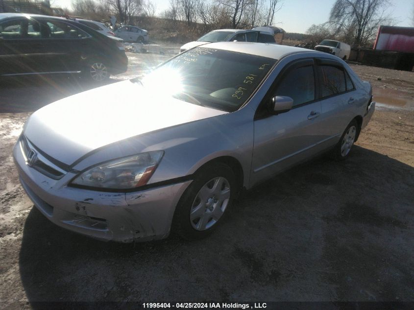 2007 Honda Accord Value VIN: 1HGCM561X7A811227 Lot: 11995404