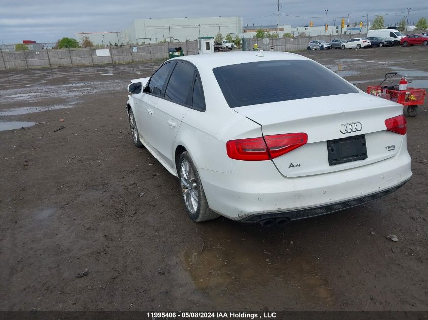 2015 Audi A4 VIN: WAUBFCFL5FN001468 Lot: 11995406