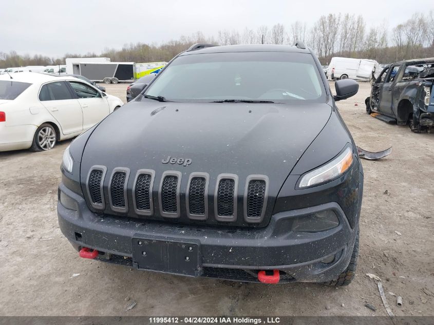 2018 Jeep Cherokee Trailhawk VIN: 1C4PJMBX6JD613067 Lot: 11995412