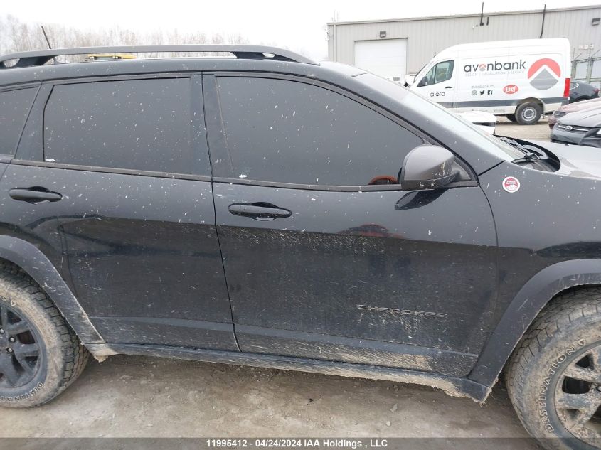 2018 Jeep Cherokee Trailhawk VIN: 1C4PJMBX6JD613067 Lot: 11995412