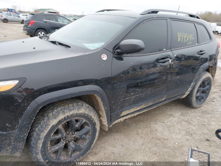 2018 Jeep Cherokee Trailhawk VIN: 1C4PJMBX6JD613067 Lot: 11995412