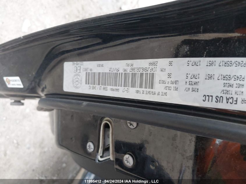 2018 Jeep Cherokee Trailhawk VIN: 1C4PJMBX6JD613067 Lot: 11995412