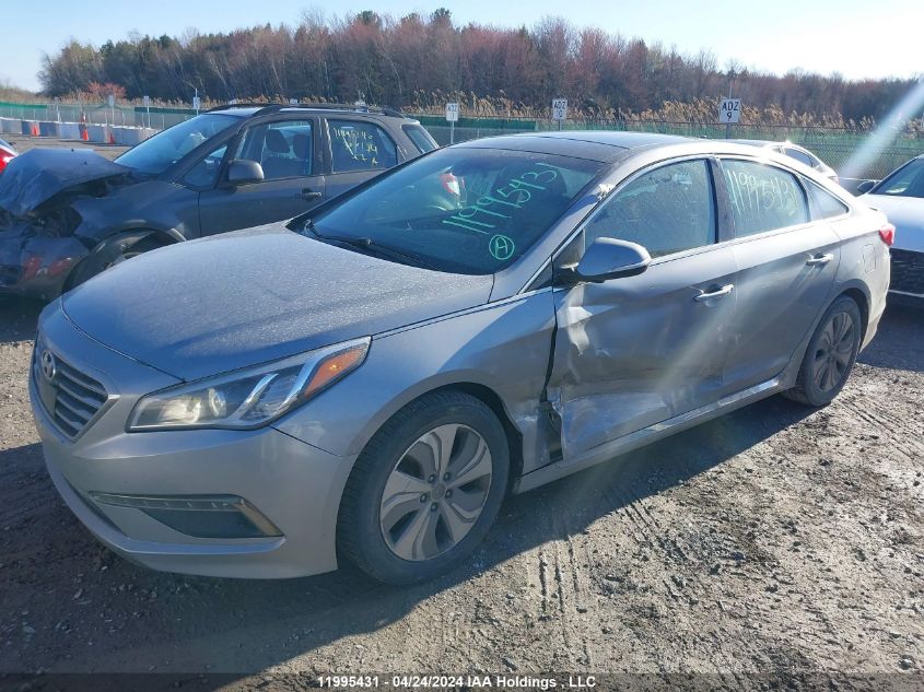 2016 Hyundai Sonata VIN: 5NPE34AF3GH279710 Lot: 11995431