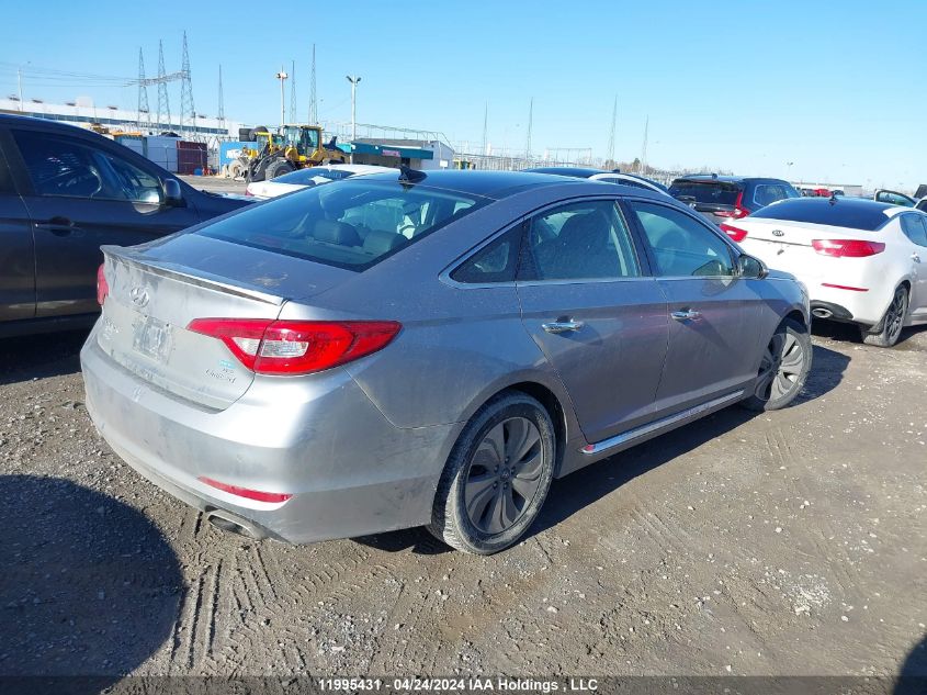 2016 Hyundai Sonata VIN: 5NPE34AF3GH279710 Lot: 11995431