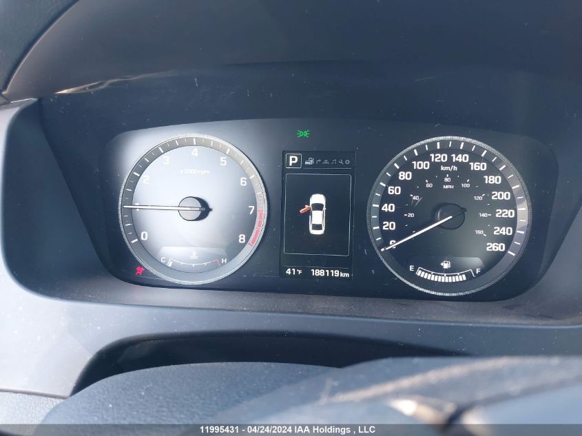 2016 Hyundai Sonata VIN: 5NPE34AF3GH279710 Lot: 11995431