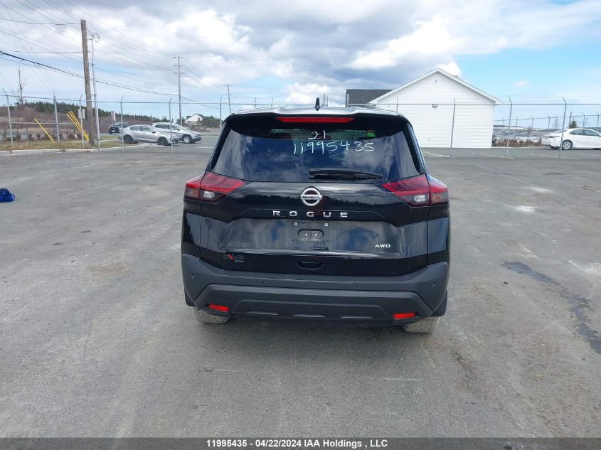 2021 Nissan Rogue VIN: 5N1AT3AB7MC788840 Lot: 11995435