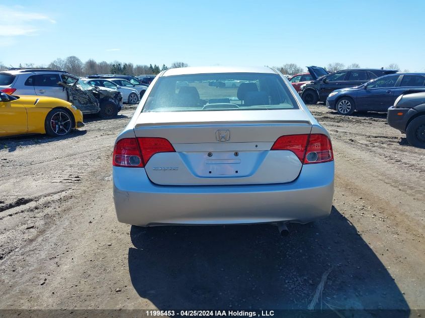 2008 Honda Civic Sdn VIN: 2HGFA16458H110896 Lot: 11995453